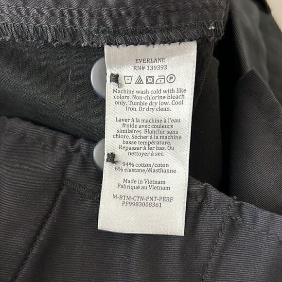 NWT Everlane The Performance Chino | Uniform Slim Fit in Black Size 35 X 34 - Picture 7 of 12